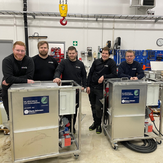 Salmar Farming, Dåfjord tar i mot 3 nye CIP-rensemaskiner